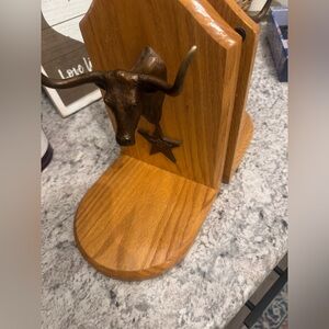 Lone Star long horn decor